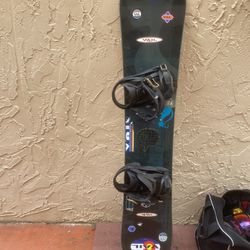 Snowboard And Snowboarding boots 