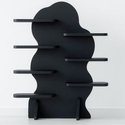 Black Retail Display Shelf 