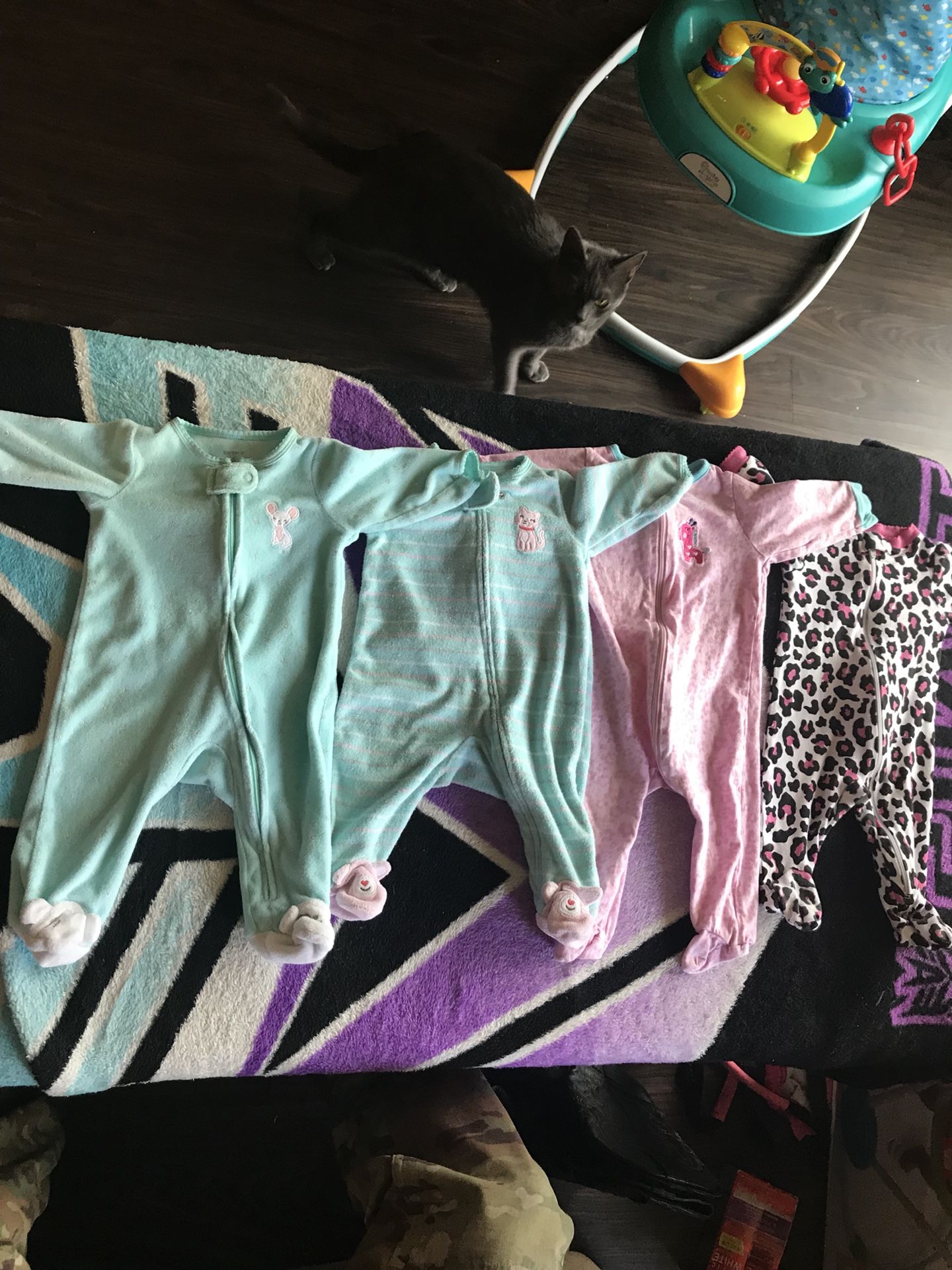 0-3 months baby clothes ;