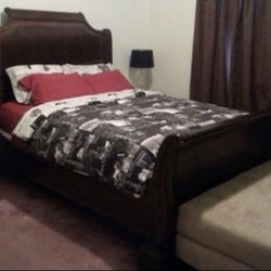 Queen Sleigh Bed Frame