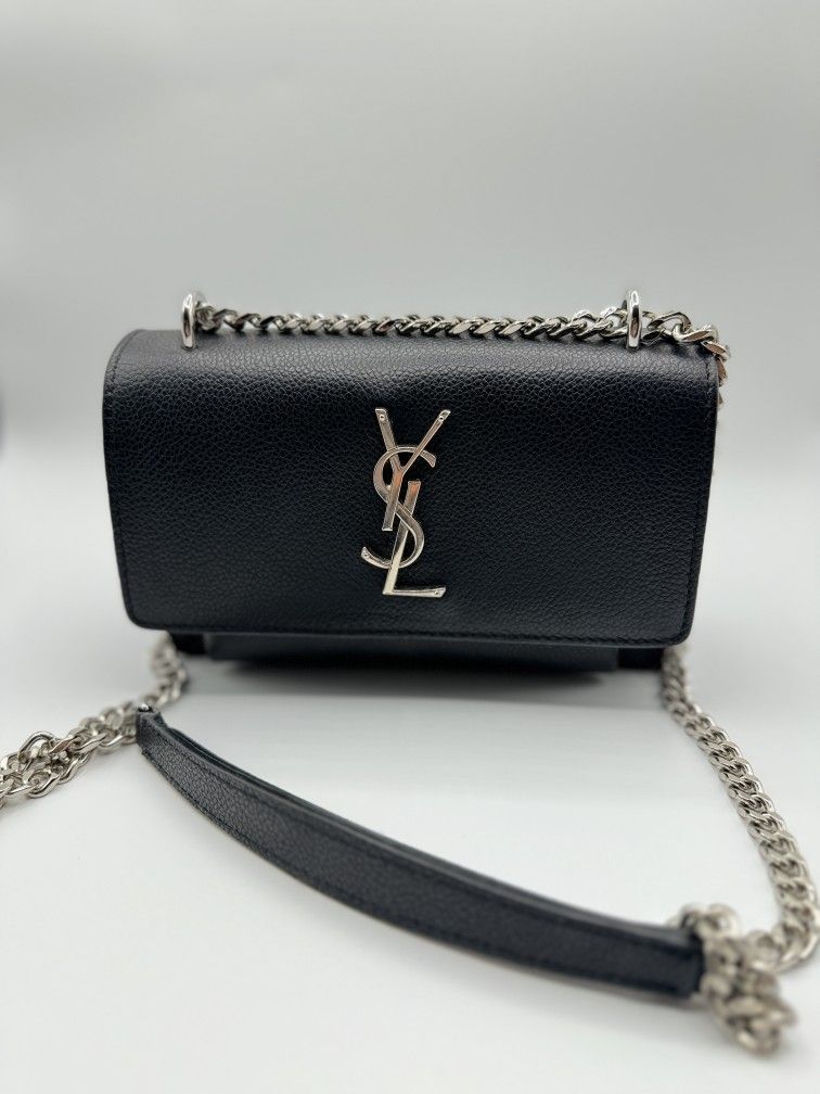YSL Silver Chian Bag