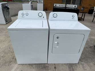 Amana Washer & Dryer Electric Set 