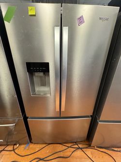 Whirlpool French Door Refrigerator Stainless Steel