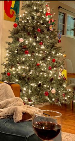 7.5ft Pre-lit Christmas Tree