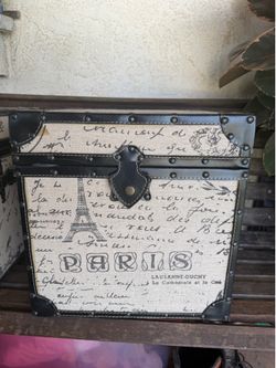 2 decor storage boxes sturdy boxes  2x $35. 14” x 14”