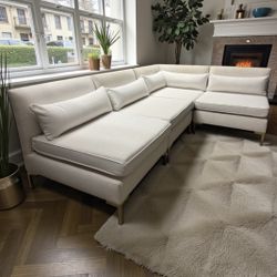 Modular Sectional Sofa Couch Modern Low Profile