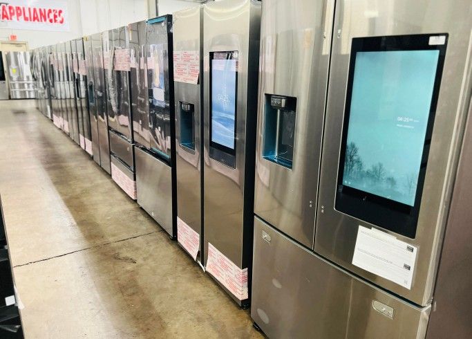 Refrigerators starts from $599 and up