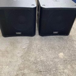 QSC KW181 Pair Speakers