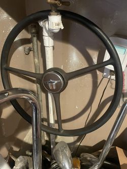 1940s Chevy Steering Wheel 150 Complete 