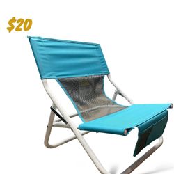 【NEW】Beach Chair Lightweight Mesh Back One Position