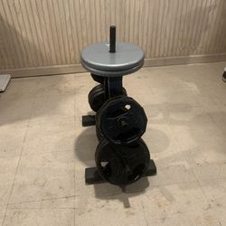 Weight Tree With Iron Cast Plates Diferente Sizes 