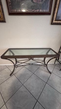 Metal table