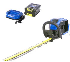 Kobalt 80 volt. 26 in. Battery Hedge Trimmer 2Ah Battery and Charger Included