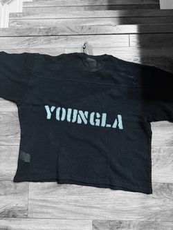 YoungLA Cotton T shirt Net sz L