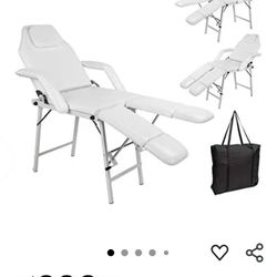 Silla Para Pestañas Y Mascarilla Con Cojín Reposa Pies Incluido 