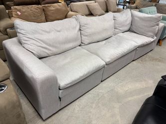 JOYBIRD Modern Light Grey Modular Sectional