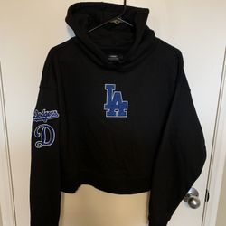 Pro Standard Women's Los Angeles Dodgers Black Hoodie. Medium. Good Condition.