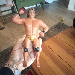 Superfly Snuka 80s WWF Vintage Action Figure!!!