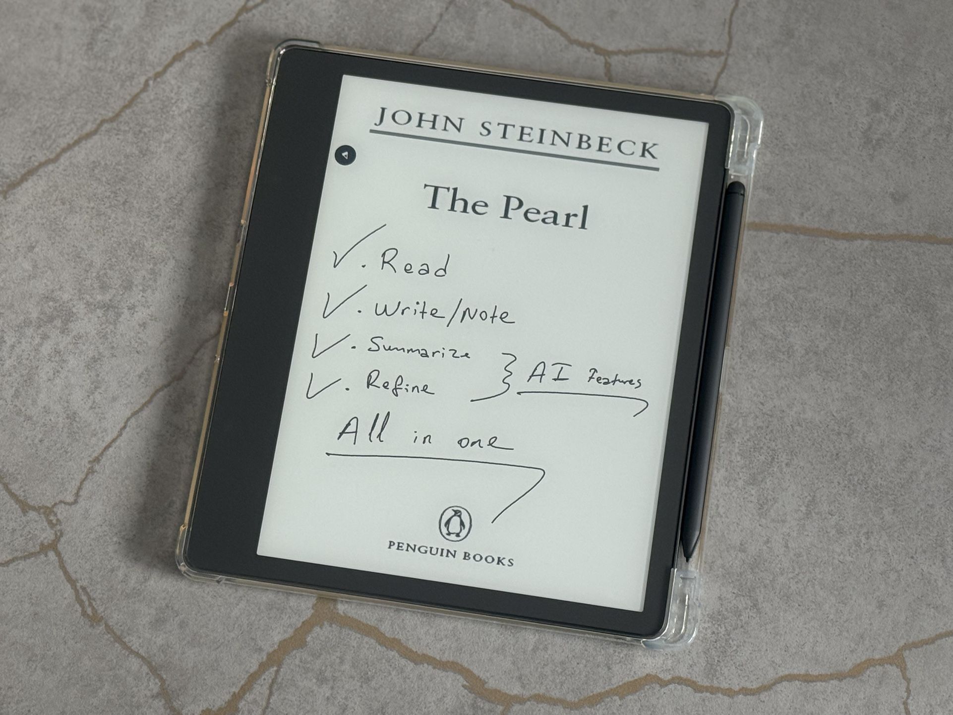 Kindle Scribe 32GB with Premium Pen And AI Features