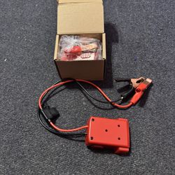 Milwaukee M18 Compatible Battery Top Off Power Source And Jumper Clips 