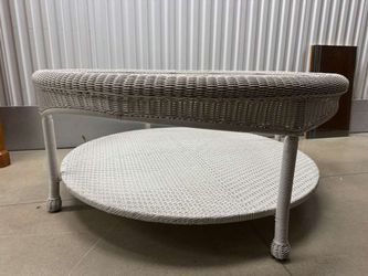 Wicker Coffee Table/patio Table