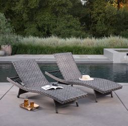 Woven Chaise Lounge 2-pack