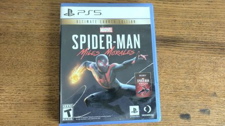 PS5 Spiderman: Miles Morales Disc