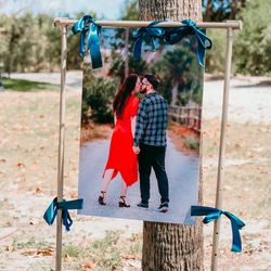 Large Photo Stands For Wedding