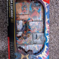 Mega Lucario Action Figure Box 