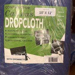 Canva Drop Cloth 10’x 12’