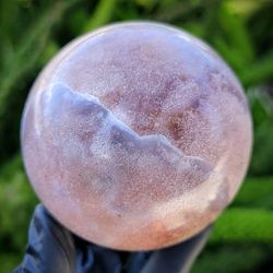 Pink Amethyst Sphere
