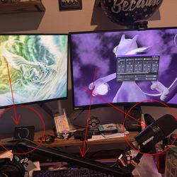 Streamer Shure Mic Bundle (Mixer And Razer Webcam)