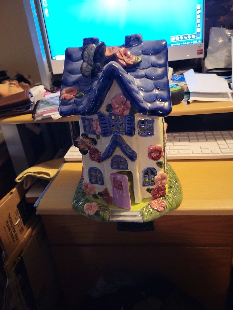 Vintage Decorative Candle Holder House