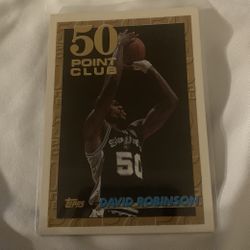 1993 Topps David Robinson #52 San Antonio Spurs