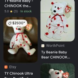 Chinook Ty Baby 2000 Double Tagged