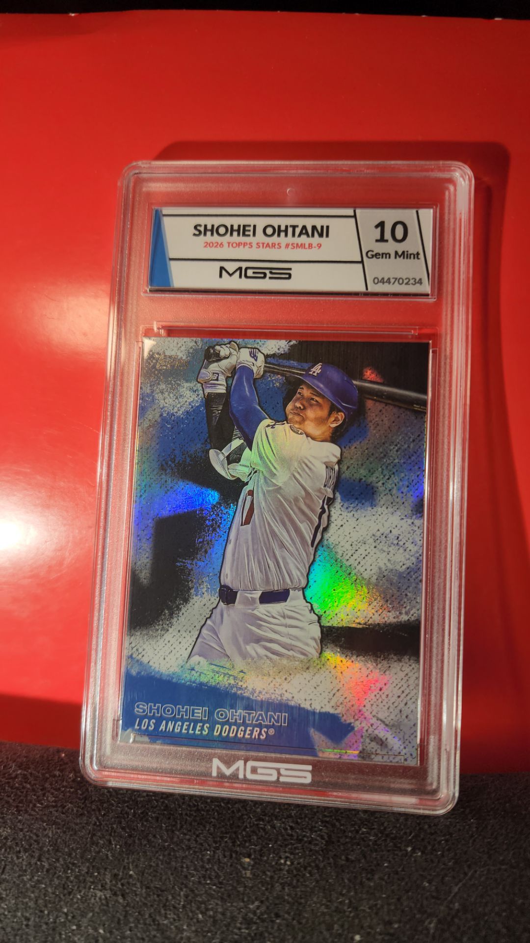 2026 Topps Shohei Ohtani L.A. Dodgers Stars Of MLB Insert Card MGS 10 Gem Mint
