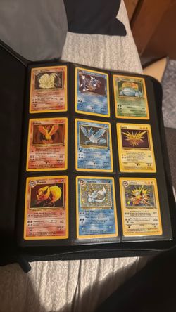 Vintage Pokemon cards binder