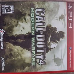 Ps3 call Of duty 4 modern warfare
