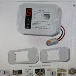 Rv Propane Gas Detector- New Inbox, White.