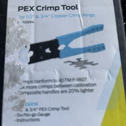 PEX CRIMP TOOL 