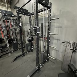 Vesta Fitness PRO SERIES Ultimate Half Rack Functional Trainer/Smith Machine
