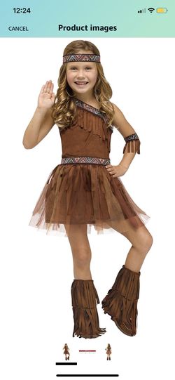 Girls Pocahontas costume size 4T-6T