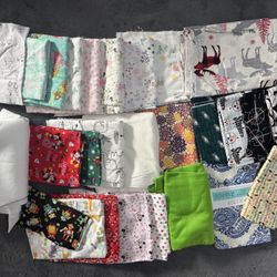 Huge Lot Of Fabric 