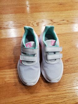Addidas sneakers size 4 girls kids