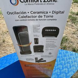 Comfort Zone Ceramic Tower Heater