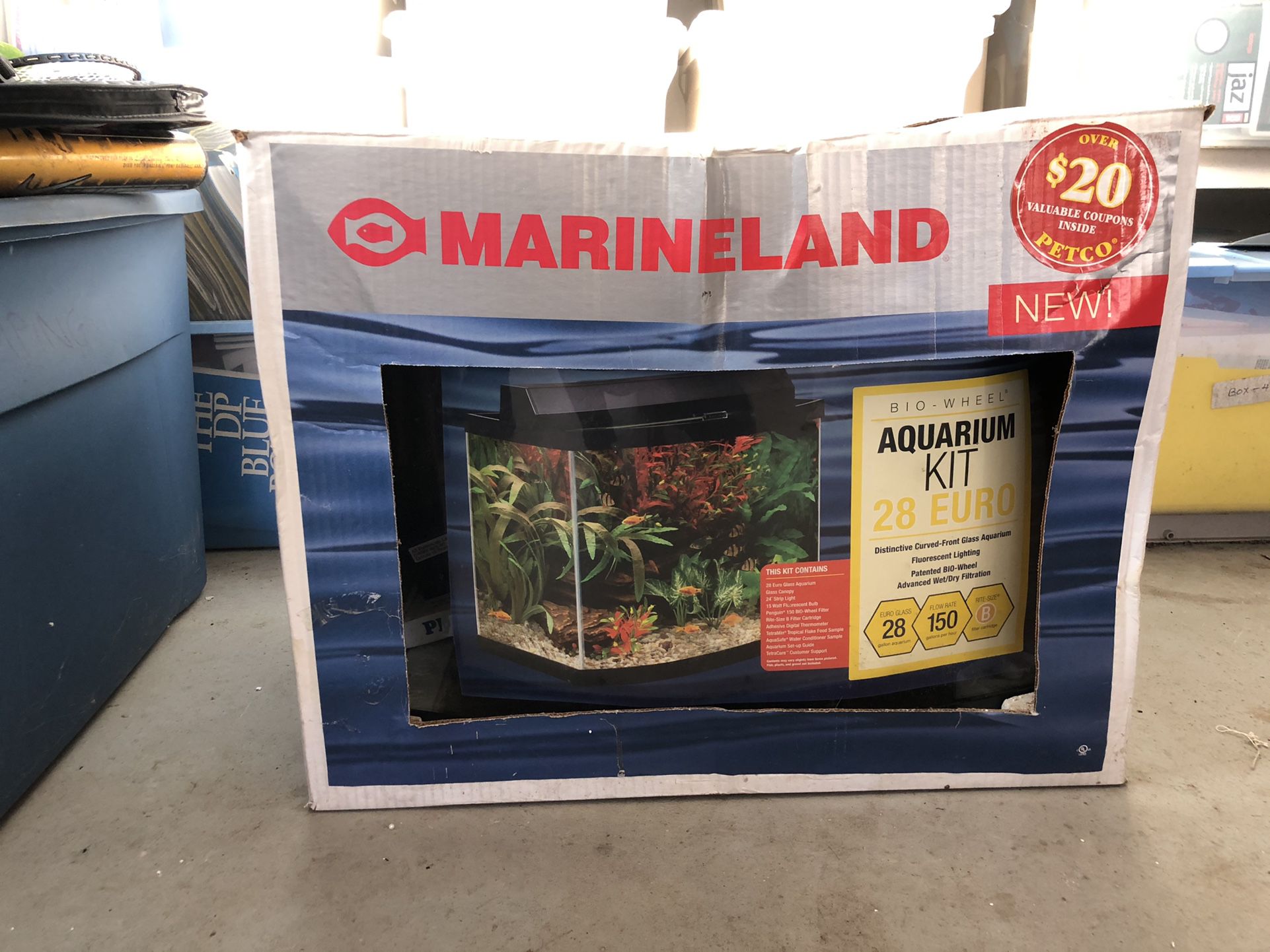 Marineland Bio Wheel Aquarium Kit (28 Gallon)