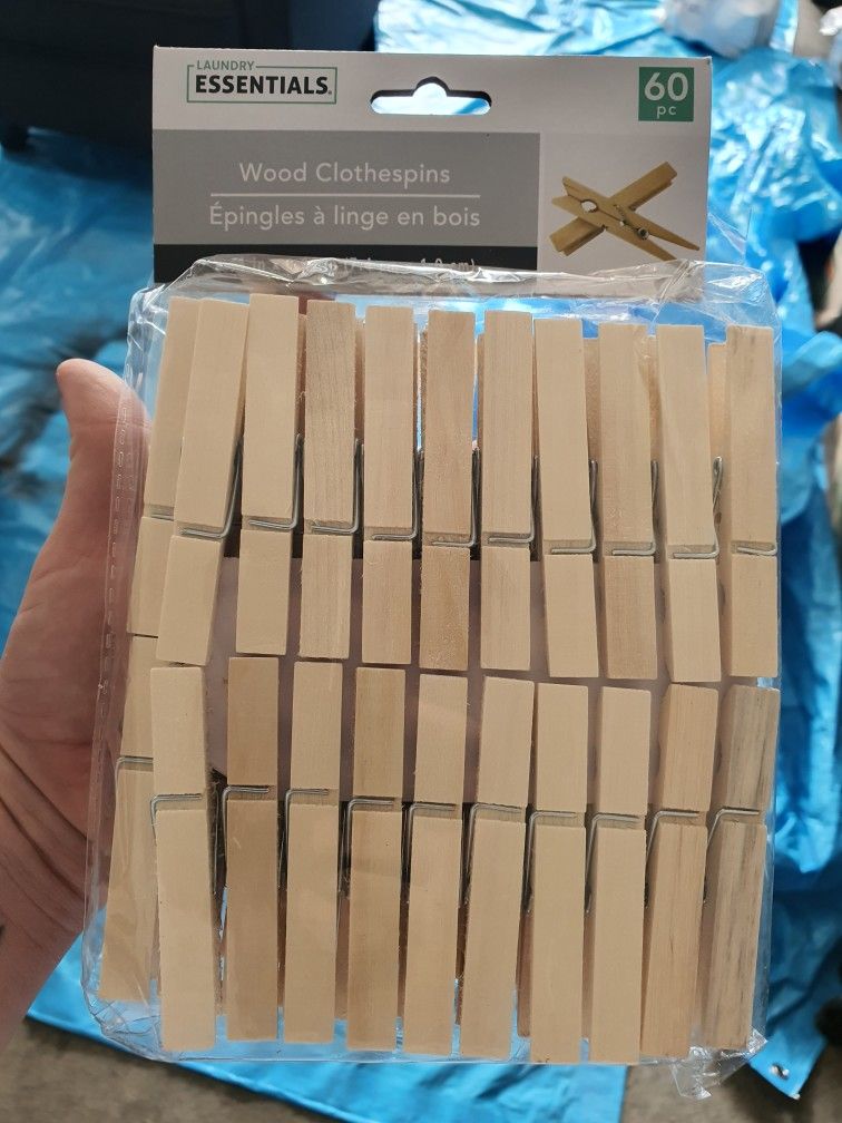 Wooden Clothespins