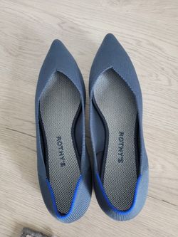 Rothy's Point 1 blue Size 10.5