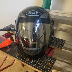 Mirrored Motercycle Helmet