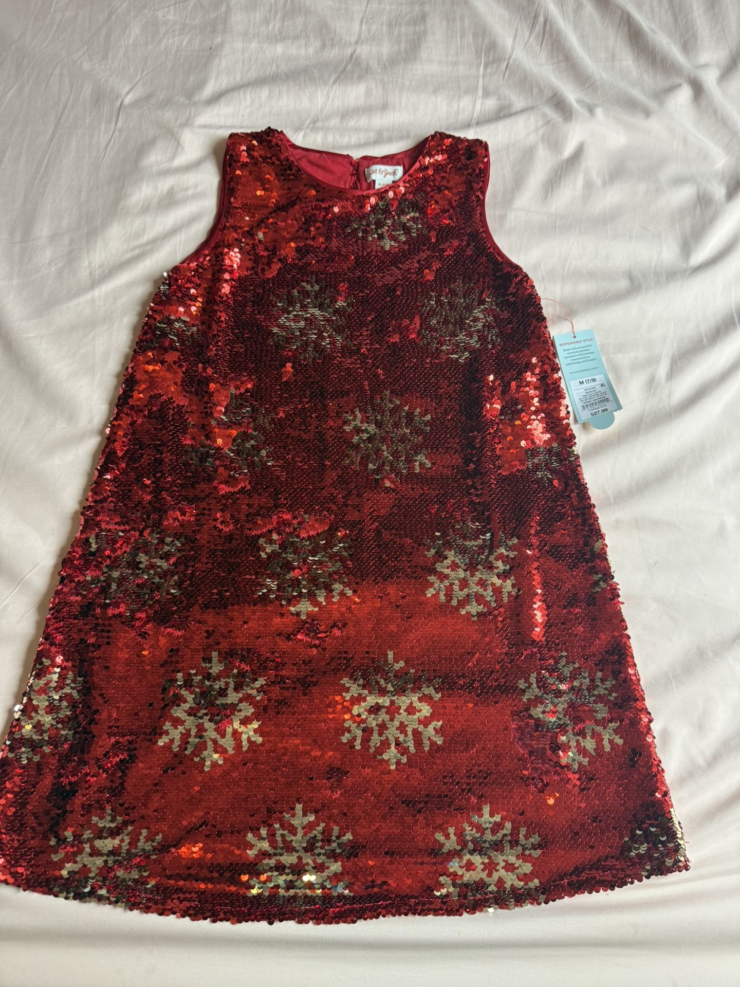 *NEW Cat & Jack  Reversible Sequin Dress